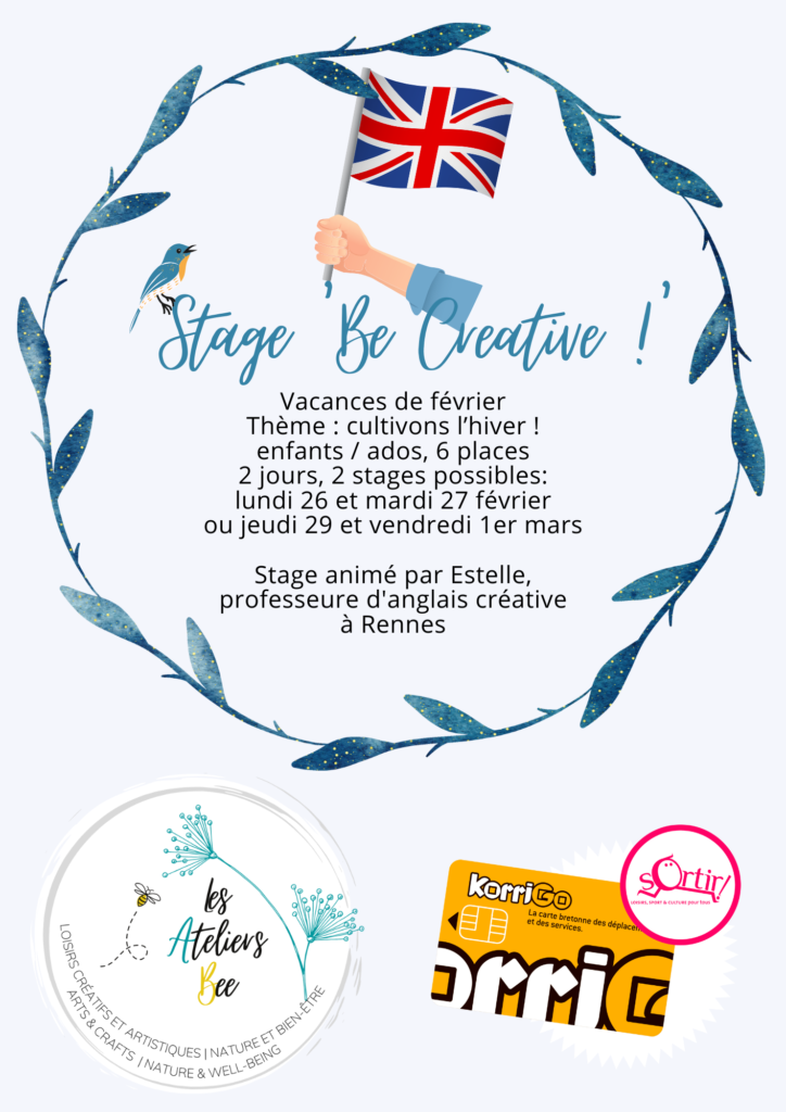 Stage Be Creative Les Ateliers Bee