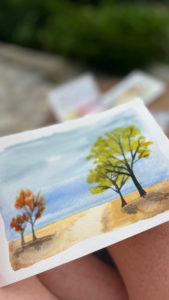 Atelier Aquarelle d'automne