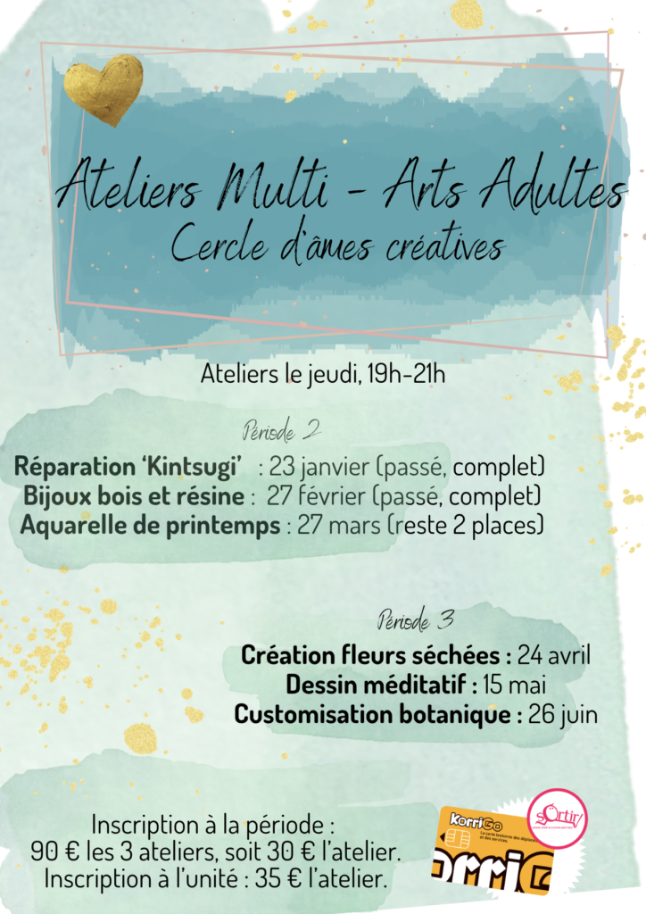 Multi arts ateliers Cercle d'âmes créatives