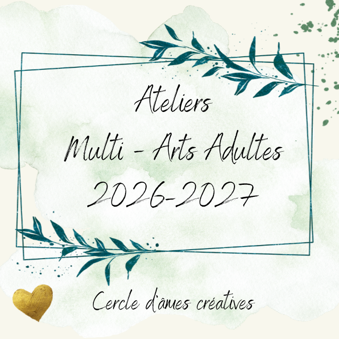 Ateliers 2026-2027